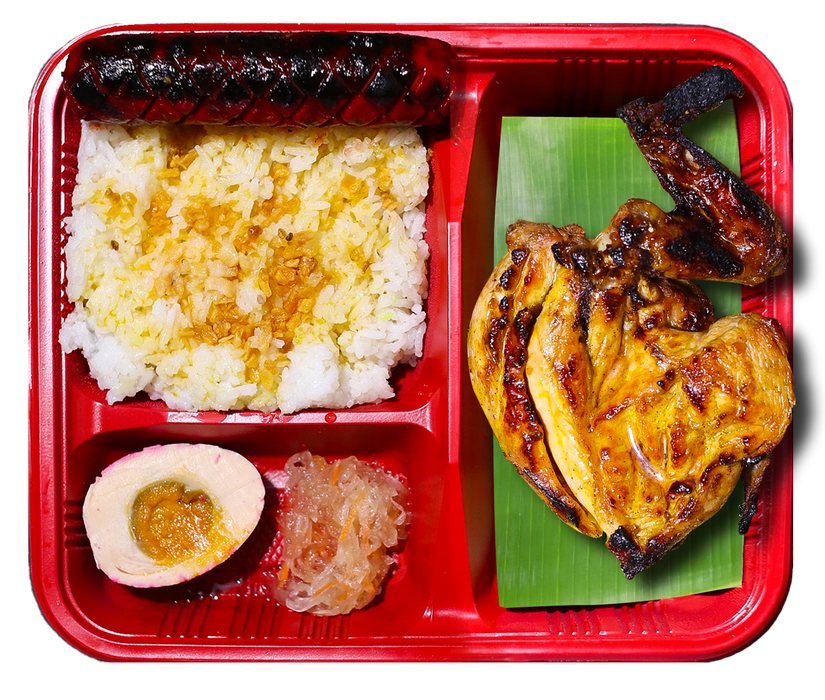 Inasal Pecho + Hotdog