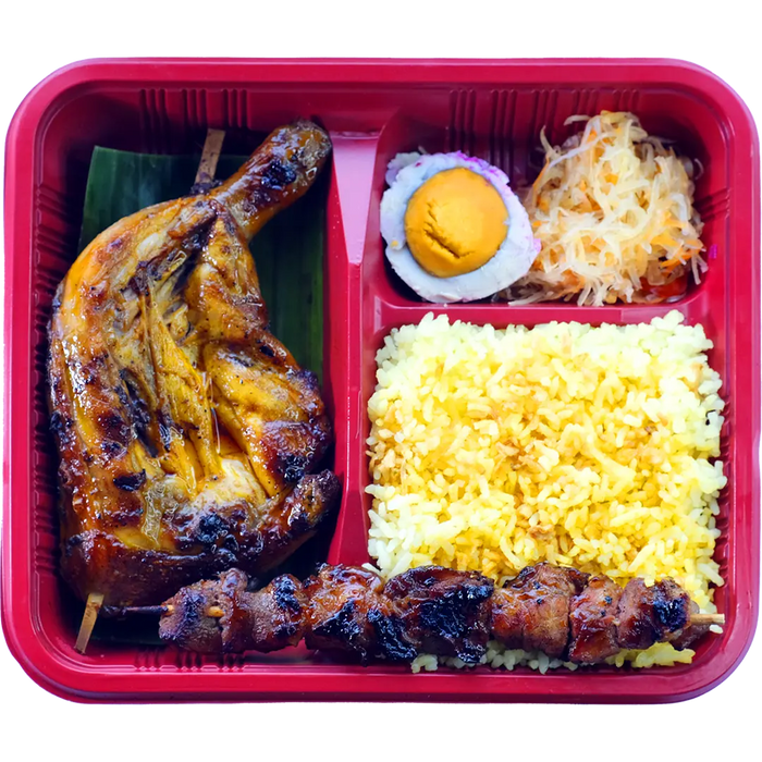 Inasal Paa + Pork BBQ