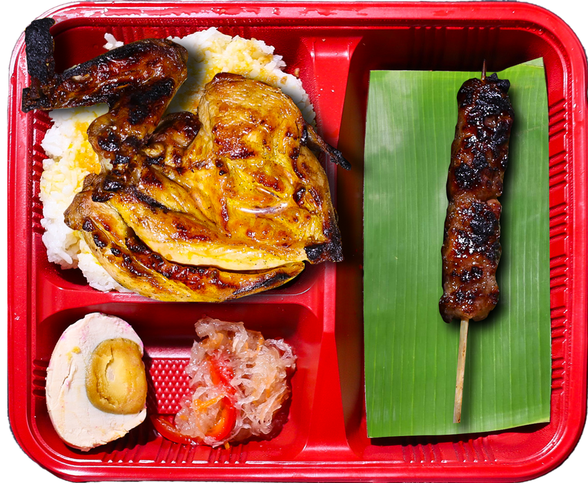 Inasal Pecho + Longganisa
