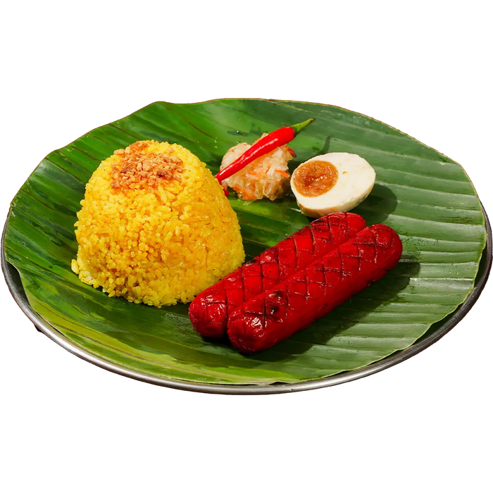 Tender na, Juicy pa Hotdog with Rice