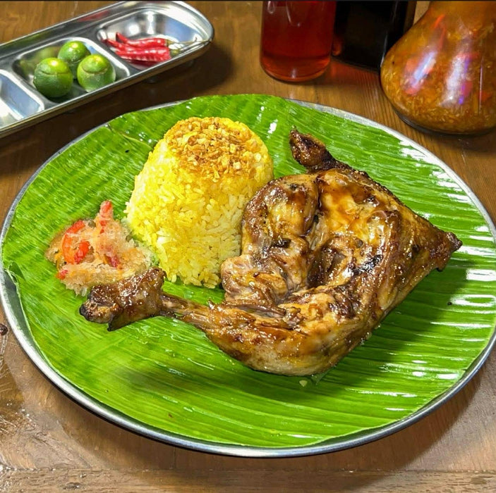 Inasal Paa with Rice