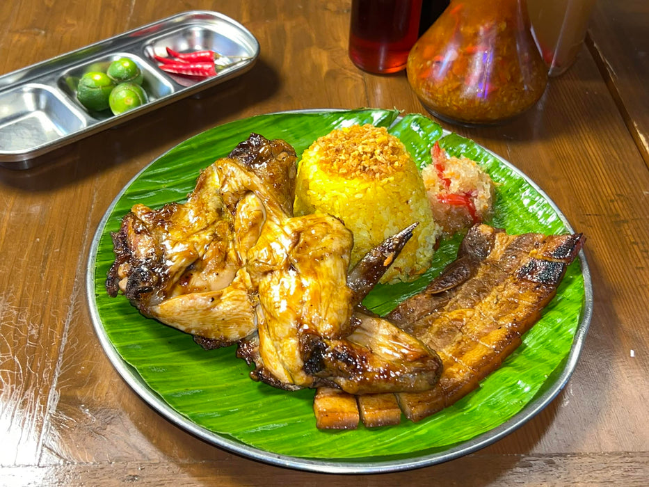 Inasal Pecho + Liempo