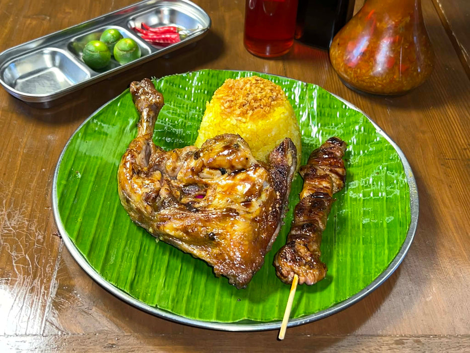 Inasal Paa + Pork BBQ