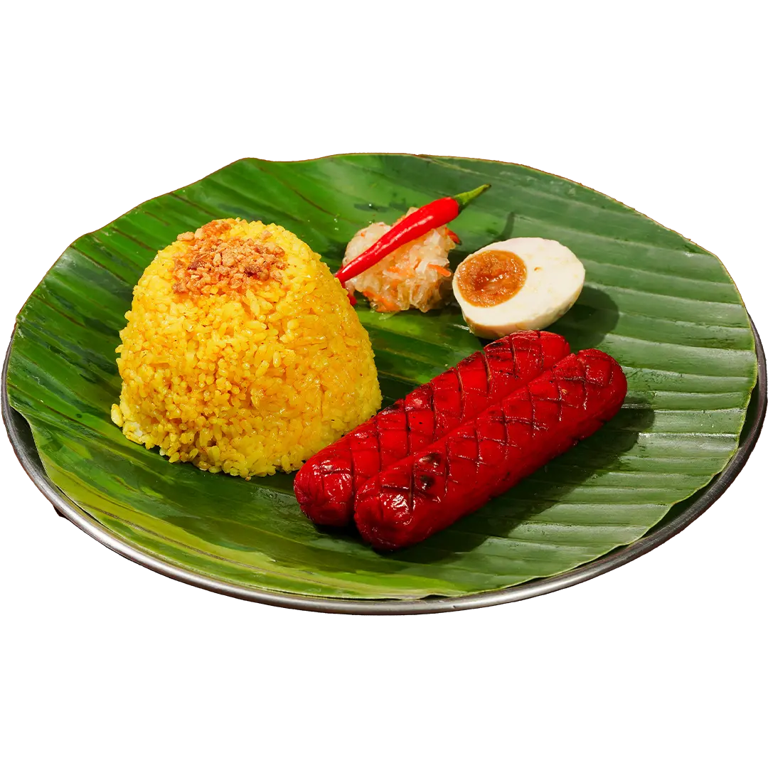 Tender na, Juicy pa Hotdog with Rice — Chickey's Inasal